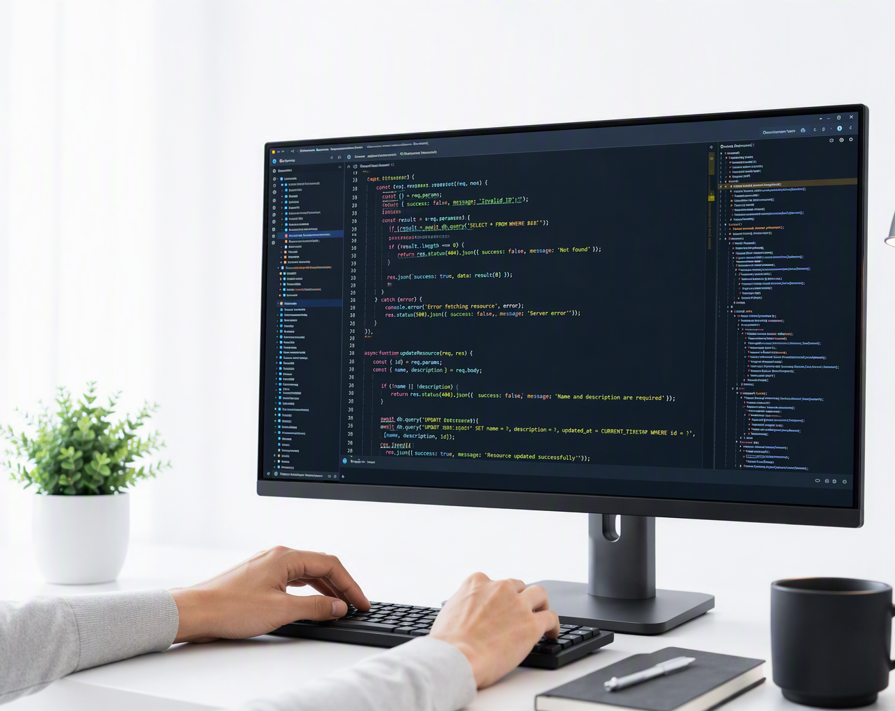 使用言語・開発環境のイメージ